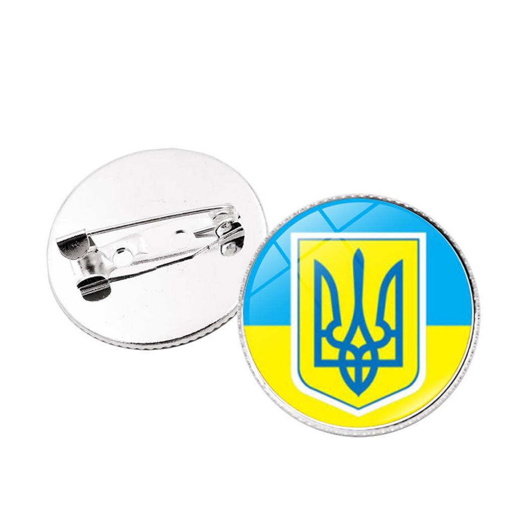 Флаг Украины, брошь, значок, булавка для украшения одежды, аксессуары для одежды