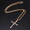 Ожерелье с подвеской в ​​стиле панк-крест, модное ожерелье-цепочка с подвеской в ​​виде креста