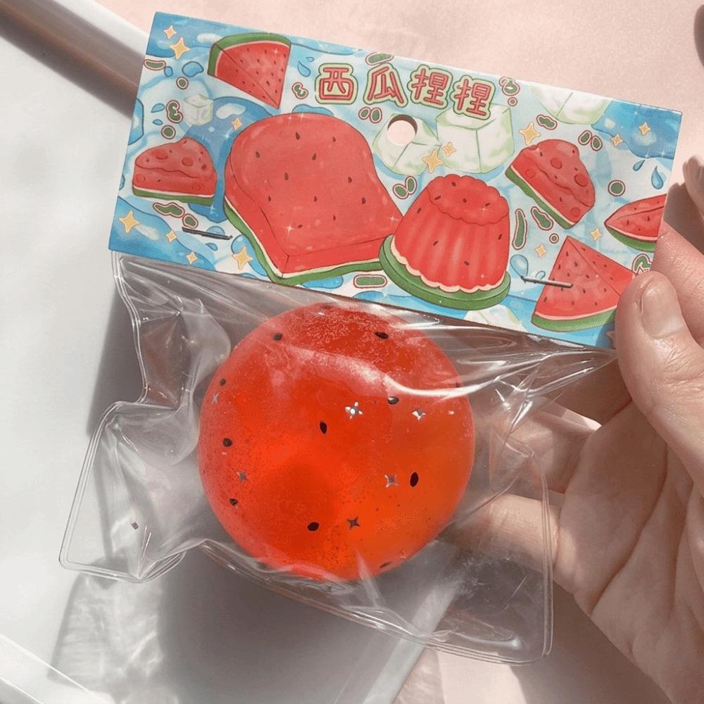 Pudding Maltose Squeezable Toy Cartoon Slow Rebound Toys Decompression Ball For Adults Children
