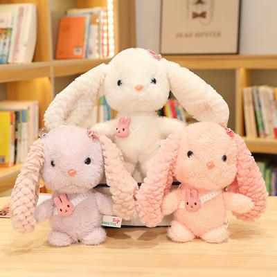 20 см Новый Креативный Мягкие Игрушки Дети Мини Длинноухий Кролик Плюшевые Куклы Мультяшные Животные Плюшевые Игрушки Детский Подарок на День Рождения