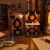 Lace Compartment Tin DIY Mini Photo Frames Silhouette Box, Halloween Miniature Small Storage Picture Display Container for Party Home Decor Box
