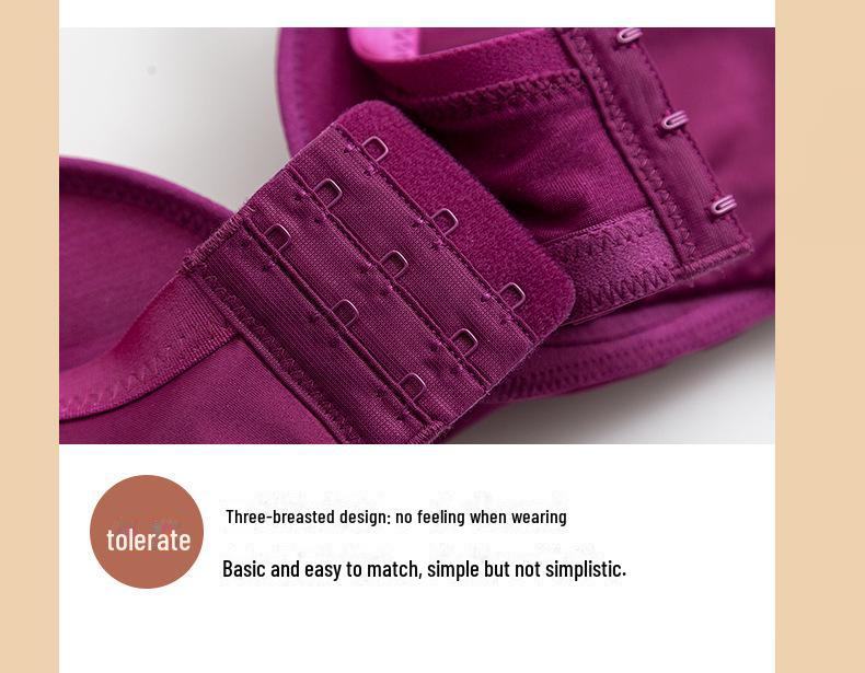 Бюстгальтер средней плотности Mulberry Silk с косточками без косточек: Удобная, дышащая, сексуальная одежда для сна для женщин