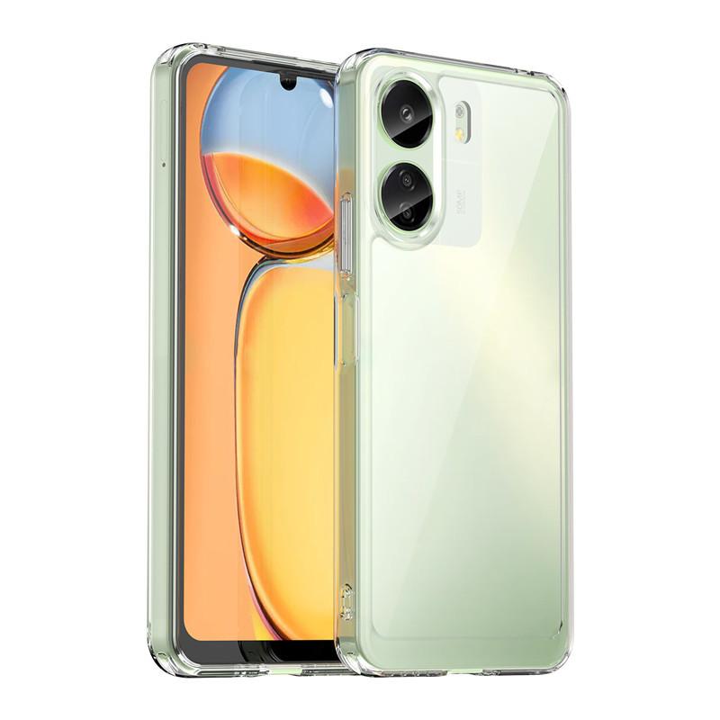 Чехол для Redmi 13C Чехол для Redmi 13 C 13C 4G 5G Чехол 6,74 дюйма Цветной мягкий силиконовый прозрачный бампер для Xiaomi Redmi 13C