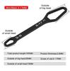 8-22mm 3-17mm Universal Torx Wrench Self-tightening Adjustable Glasses Wrench Board Double-head Torx Spanner Hand Tools for Home