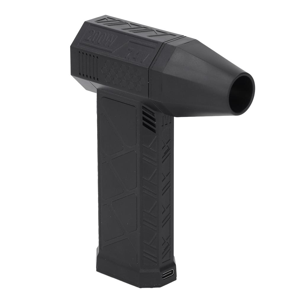 200W Mini Jet Blower Rechargeable 3 Gear Adjustable Cordless 130000RPM Electric Air Duster for PC