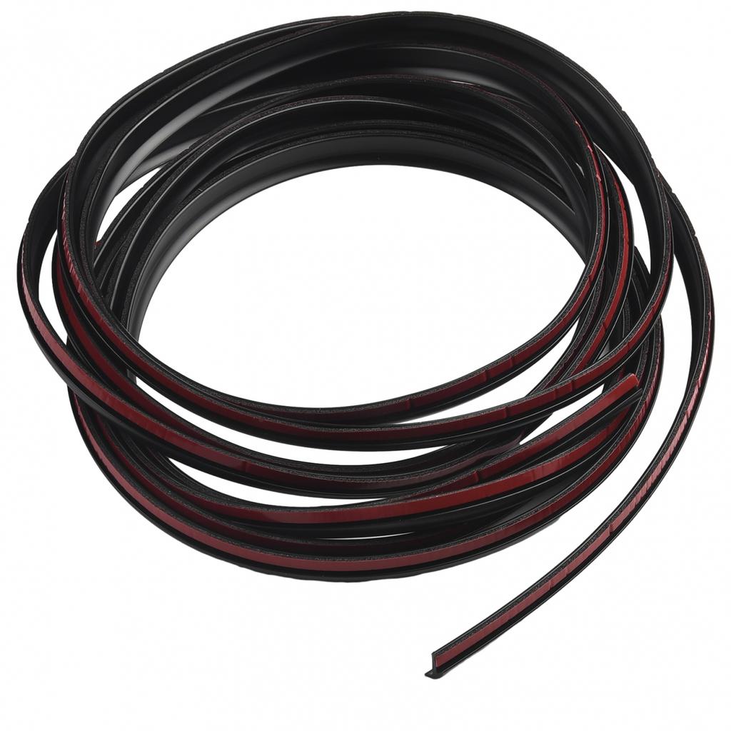 Уплотнительная полоса бокового порога Т-образная отделка Погодостойкая 4 метра