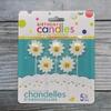 New Products Ins Fresh Little Daisy Sunflower Flowers Birthday Candles Children's Party Cake Decoration Candles