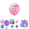 Воздушные шары для вечеринки в стиле «Кукольный домик Габби» 12-дюймовые латексные шары разных цветов с печатью логотипа