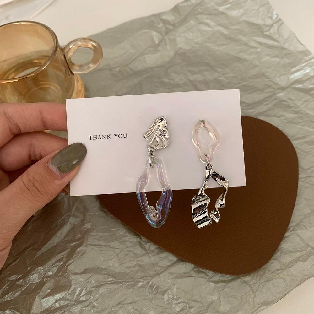 Zinc Zinc Alloy Girls Korean Style Earrings Acrylic Dangle Earrings Women Drop Earrings Fashion Jewelry