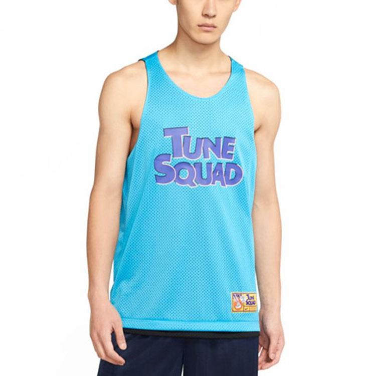 Nike Мужская баскетбольная майка X SPACE JAM Синяя DJ3895-434