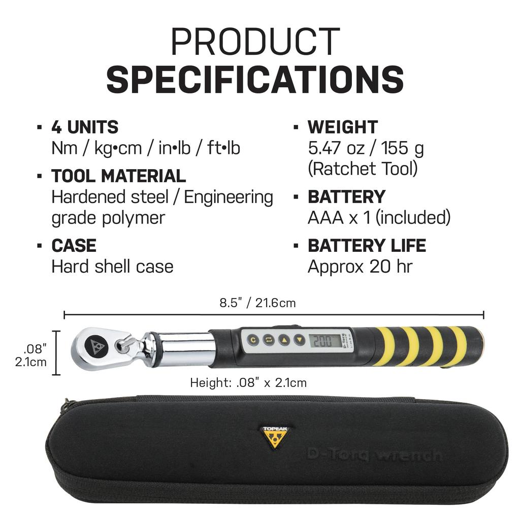 TOPEAK Ключ D-Torq (Номер детали TOL15400)