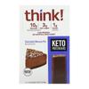 Think!, Keto Protein Bar, Chocolate Mousse Pie, 10 Bars, 34G (1.2Oz) Each