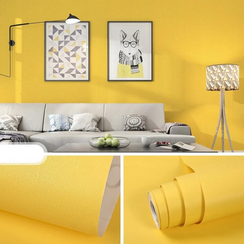 ПВХ Наклейка на стену Макарон 45 см Водонепроницаемая Защищающая от загрязнений Самоклеящаяся Предметы домашнего декора Украшение для спальни Клейкие обои для стен Само