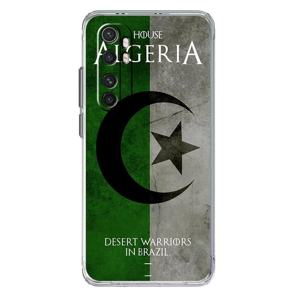 Algeria Passport Phone Case For Xiaomi Mi Poco X6 X5 NFC X3 F6 F5 Pro F4 F3 15 14T 14 13T 12T 12 13 Lite 11 Clear Cover
