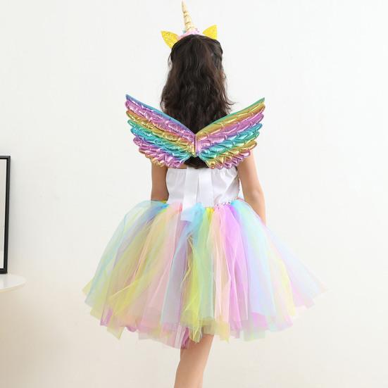 Детское представление Крылья ангела красочный образ принцессы легкий многоразовый сценический реквизит