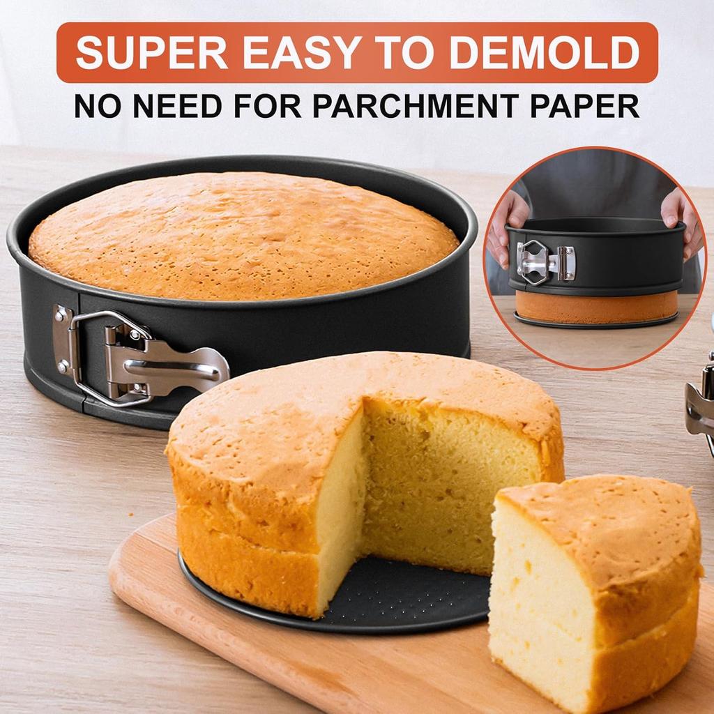 4-дюймовая форма для шифонового пирога, кухонная утварь, форма для выпечки со съемным дном, форма для выпечки