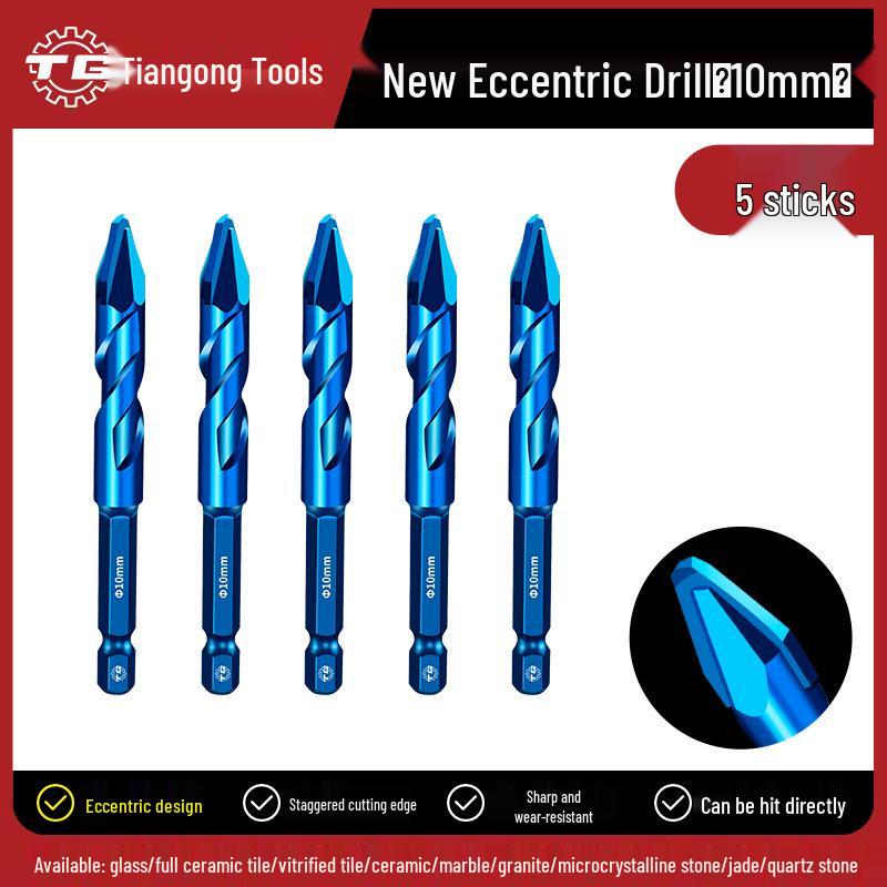 Сверхтвердое сверло Tiangong для плитки и бетона со смещенной наклонной головкой