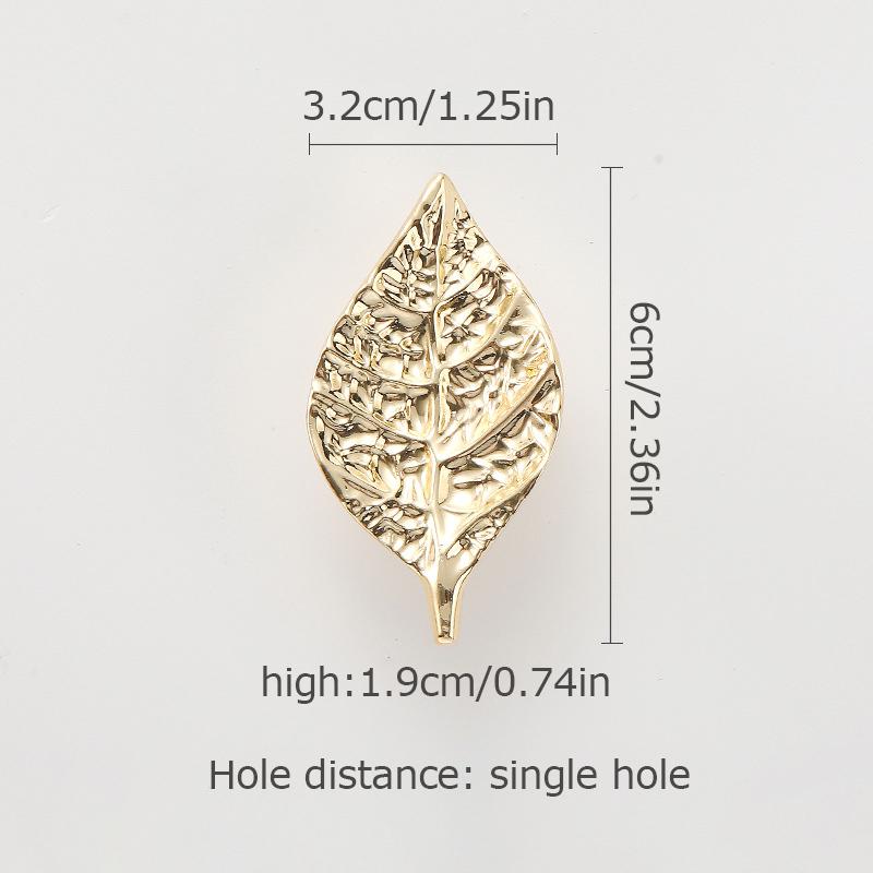 Имитация сплава Креативные ручки Декоративные аксессуары Однотонные узоры для шкафов Резьба по дереву Мебельная фурнитура для гардероба