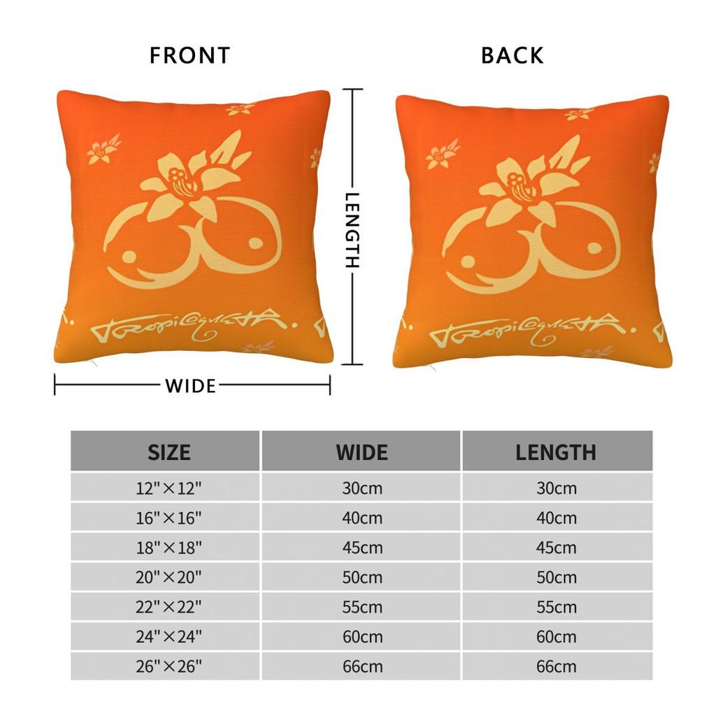Karol G Tropicoqueta Album Pillowcases Bed Car Latina Foreva Cushion Cover Cute Pillowcase 45*45
