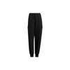 Sport Warm Cuffed Sweatpants With Breathable Fabric Women Bottoms Black H09758