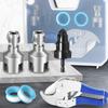 7pcs/set Internal External Taps Plumbing PPR Pipe Kit Pipe Tappings Tool  Plumbing Applications