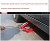 2.0T Автомобильный домкрат с ножничной ручной рукояткой, для экстренного использования на открытом воздухе, черный