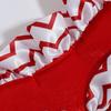 День Святого Валентина Красный Бархат Ткань 23 Дюйма Набор Праздничный Костюм