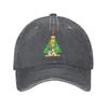 The Ssimpson Tree Stack Washed Baseball Cap  Stylish Sun Trucker Hat Summer Unisex Unisex Hiking Fishing Baseball Caps
