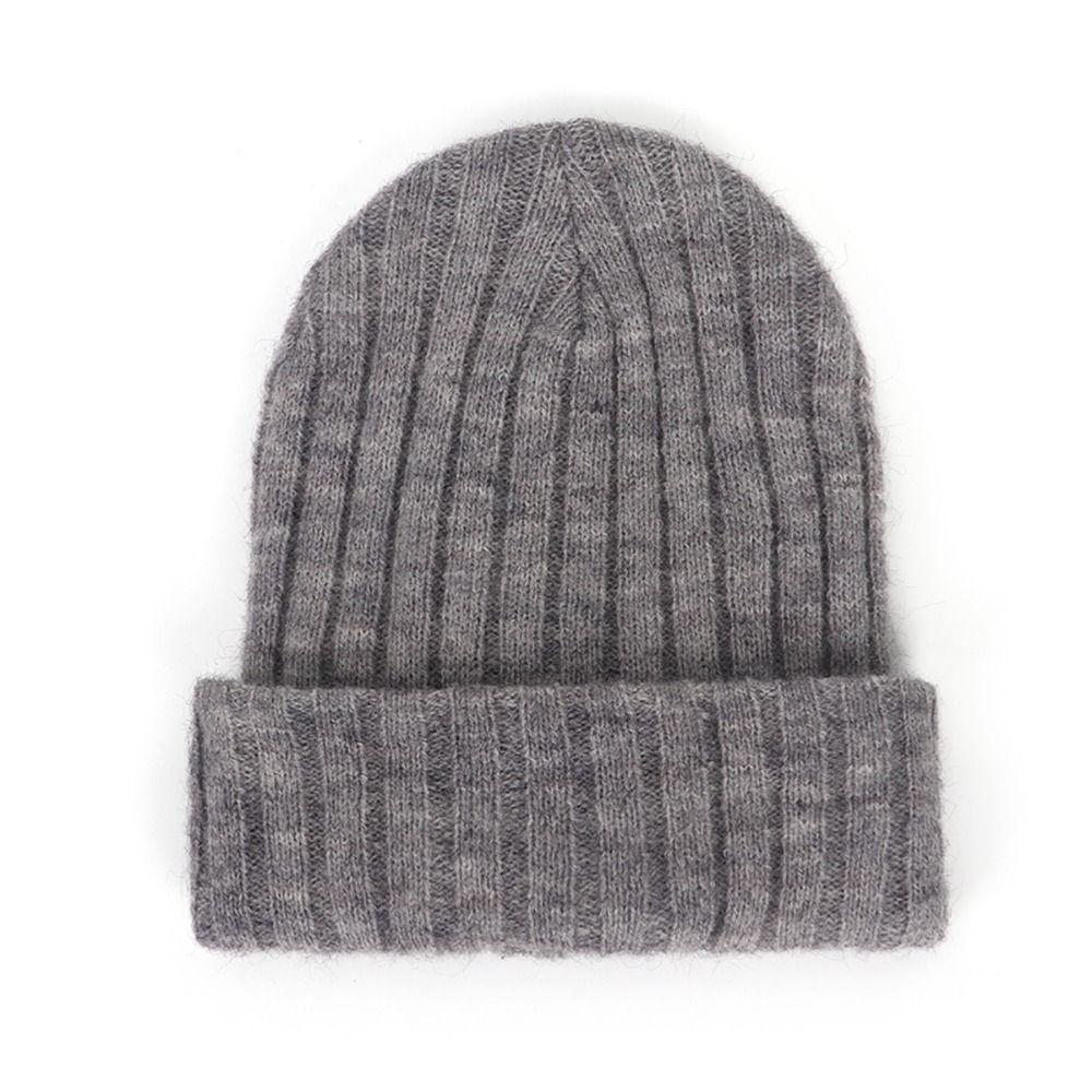 Soft Warm Winter Cap Cat Ear Casual Knit Cap Casual Kids Knitted Beanie Hat Autumn Winter