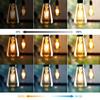 LVWIT 60W Equivalent Filament Bulb, E26 Base, LED Bulb, 600LM, Dimmable, Color Adjustable, Remote Control Included, Brown, 6W Power Consumption,
