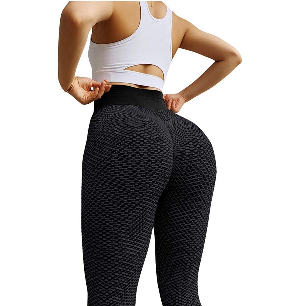 Womens Stretch Yoga Leggings Fitness Running Gym Sports Full Length Active Pants