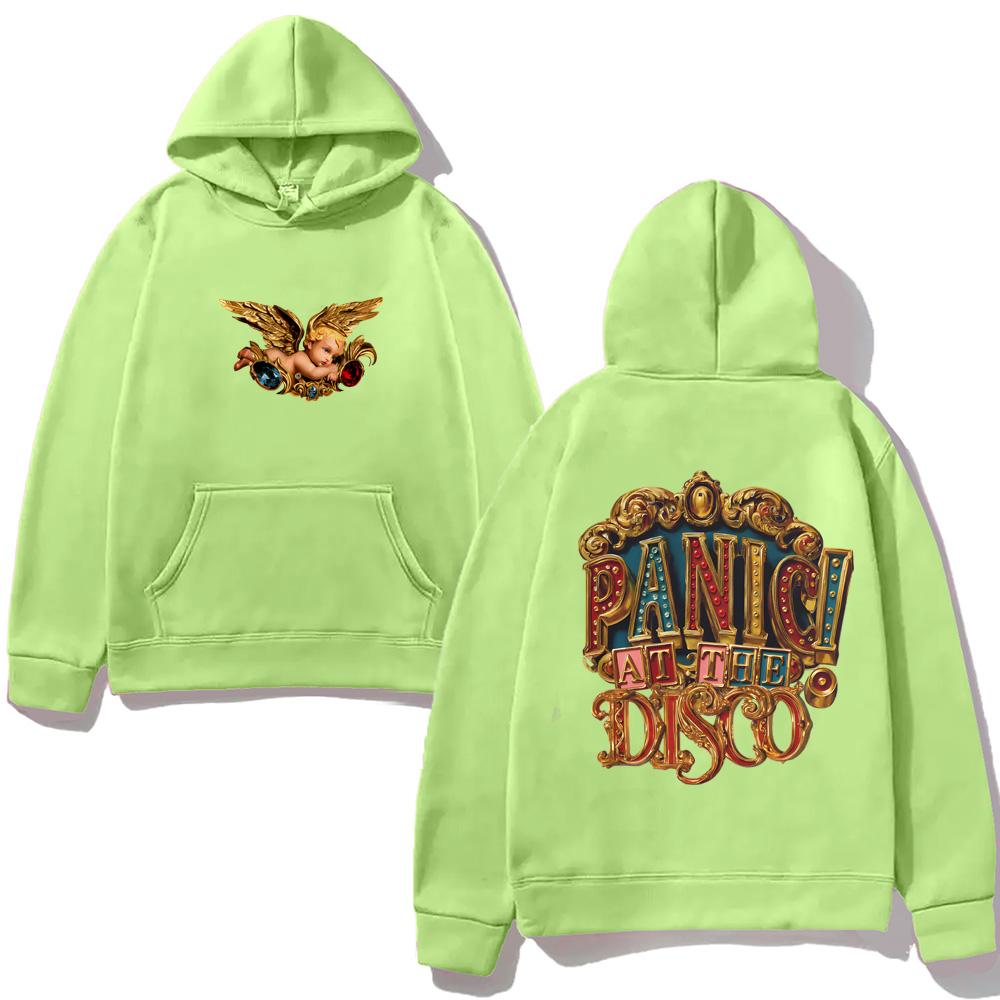 ХУДИ С КАПЮШОНОМ BAROQUE ANGEL Panic! At The Disco 2025 Новый свитшот Харадзюку Высококачественная одежда Sudaderas Толстовка с капюшоном