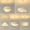 Fabric LED Pendant Light for Bedroom Home Decor Lamp Nordic Designer Hanging Lighting Suspension Decoration Chandelier Fixture