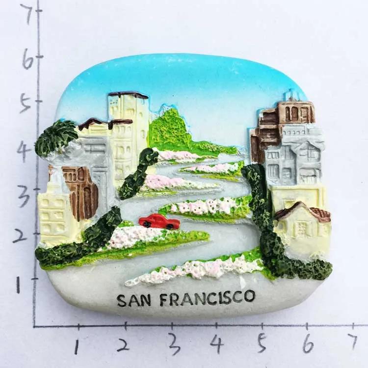 United States Fridge Magnets America New York Florida Hawaii Las Vegas Tourism Souvenirs Fridge Magnetic Stickers Home Decor
