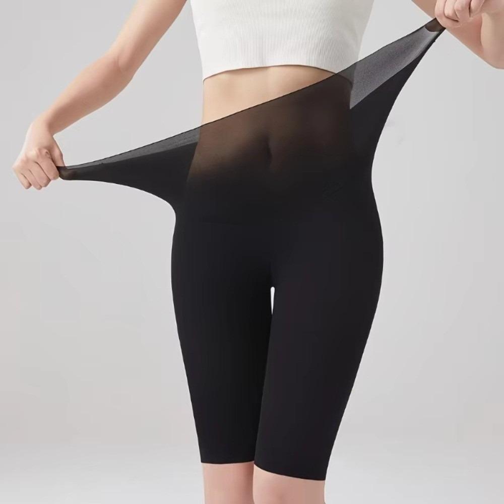 Elastic Seamless Underwear Pants High Waist High Waist Shorts Soft Safety Shorts Pants Women