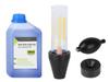 CO2 Cylinder Head Gasket Leak Tester + 500 Ml Reaction Fluid + Pump for Sucking Gas from the Cooling System + Tube for Measuring Leaks