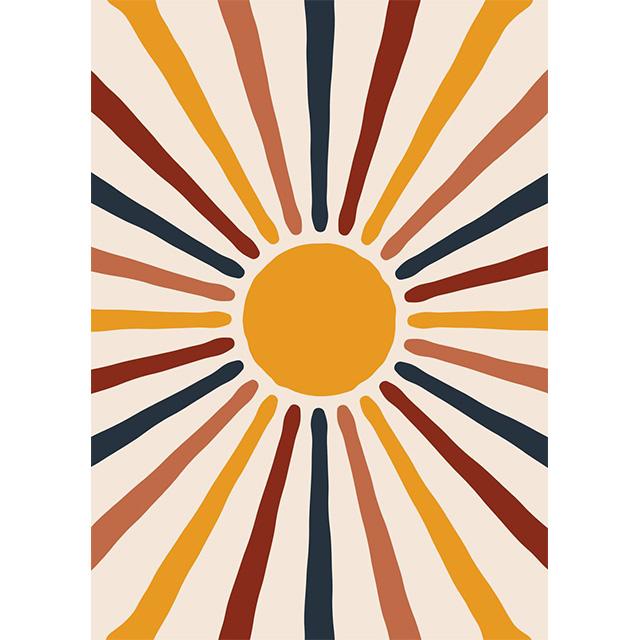 Абстрактная Бохо Небесная Коллекция Принты Постер Холст Картина Современное Настенное Искусство Картина Для Гостиной Спальни Домашнее Украшение