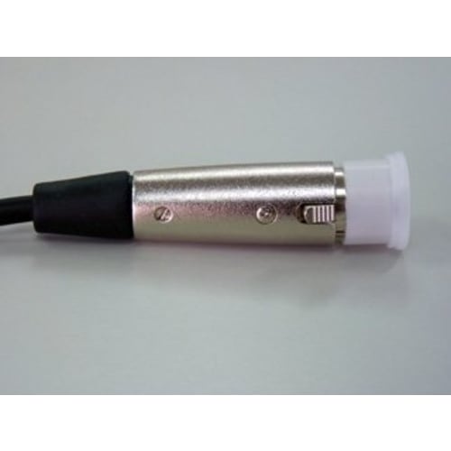 Technobains XLR Canon Connector Protective Caps (Translucent), Male and Female, 3 Each Per Pack, XLRMFCK-W0-6