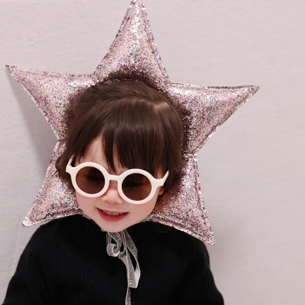 Cute Baby Headband Christmas Birthday Party Hairband Shining Creative and Funny Baby Girl Star Photography Props Kids Headwear