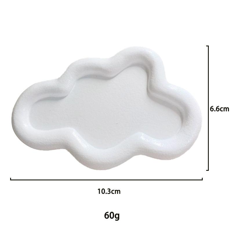Креативные подносы из смолы для домашнего декора, тарелка для хранения украшений в форме сердца и облака, органайзер для часов, ключей, сережек, ожерелий, чаши