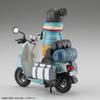 Kaiyodo ARTPLA Laid-Back Camp Rin Shima and Bike Set 1/24 Anime Scale Unpainted Plastic Model Kit