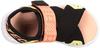 Hi-Tec Kawazu Flex Kids Sports Sandals, Peach/Mint, 19.0 cm, 2E