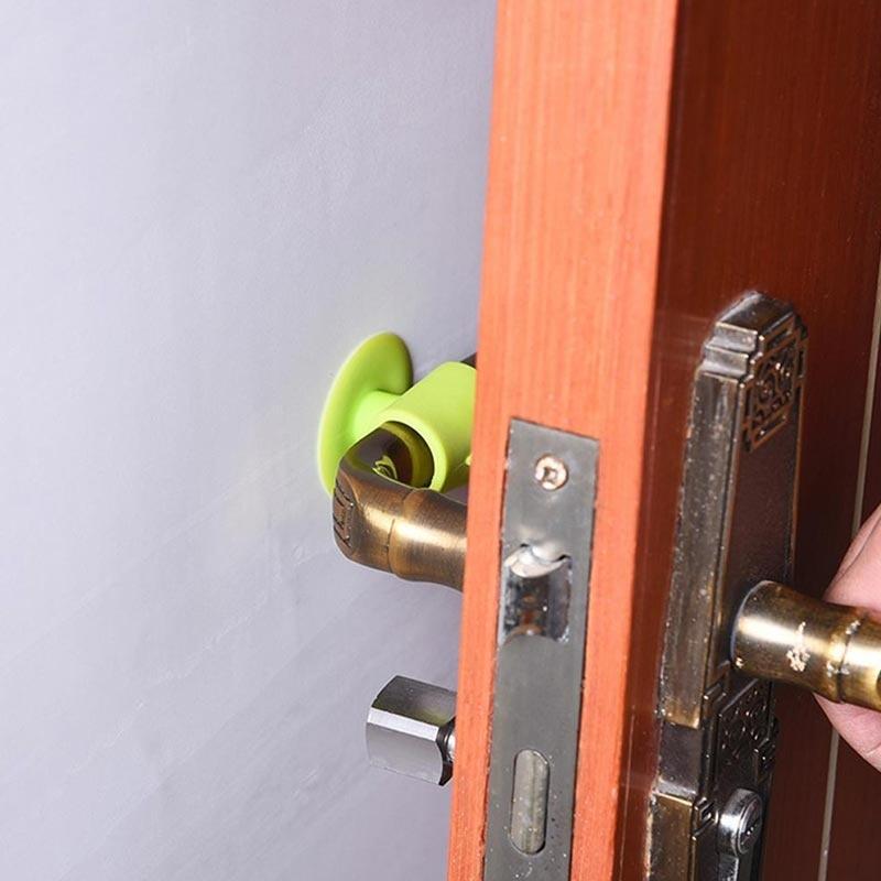 2шт дверная ручка Crash Pad настенные протекторы самоклеющийся бампер охранник дверной стопор