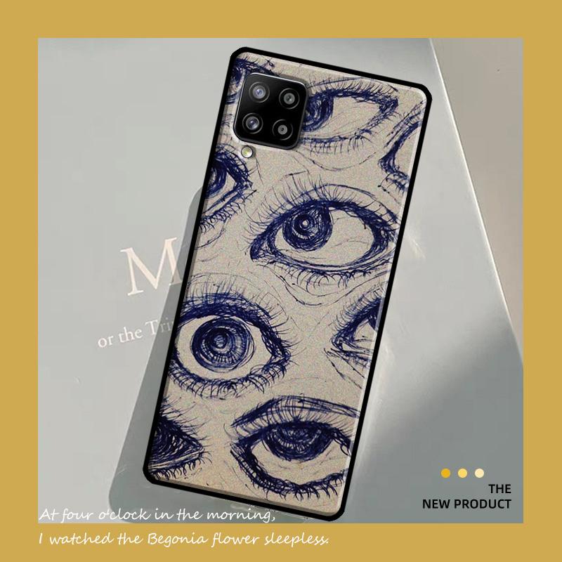Чехол с изображением глаза для Samsung Galaxy A54 A34 A13 A23 A33 A53 A73 A12 A22 A32 A52 A51 A71 A14, чехол