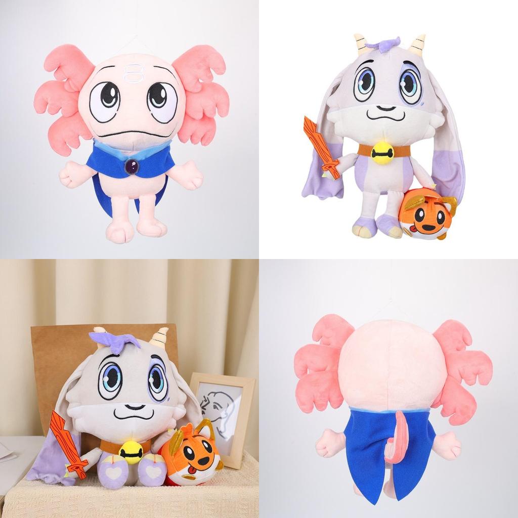 Плюшевая игрушка Коза Billie Bust Up Очаровательное и мягкое чучело животного для детей 32 см в высоту