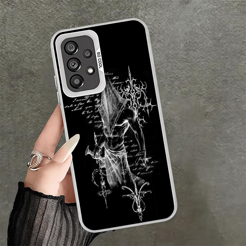 Мягкий чехол для телефона Silent Hill Horror Theme для Samsung A17 A16 A15 A14 A13 A57 A56 A55 A54 A53 A37 A36 A35 A34 A33 A26 A25 A24 A23