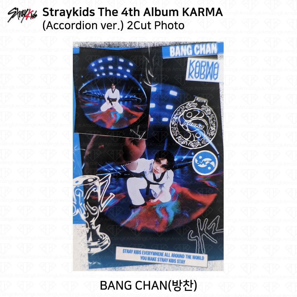 Stray Kids Официальная фотокарточка из 4-го альбома Karma версия Аккордеон