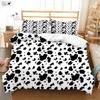 Vintage Animal Texture Leopard Print Bedding Set Soft and Comfortable Down Quilt Cover Set 3-piece Kids Quilt Cover Set