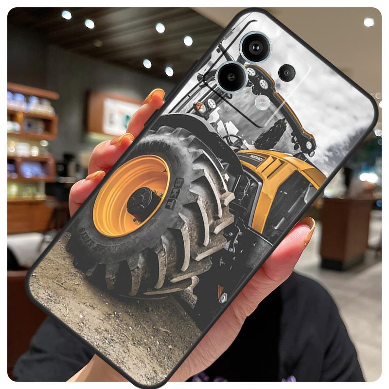 Фермерский Трактор Чехол Для Xiaomi Redmi Note 14 10 11 12 13 Pro 11S 12S Чехол Для Redmi 15 C 14C 10C 12C 13C