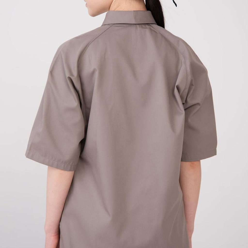 Семь Униформа Поварской Белый Китель, Топ, Рукава 3/4, Унисекс, EA3077-8, Японский Стиль, Подходит для Японских Ресторанов, Серо-бежевый, Размер S